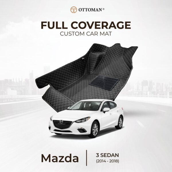 Mazda 3 Sedan (2014-2018) Ottoman Car Mat