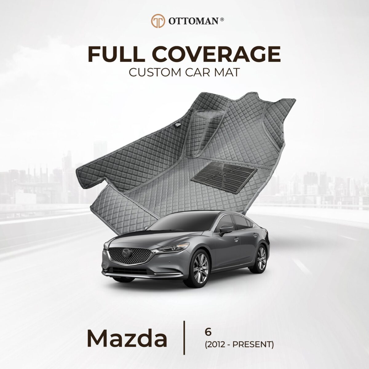 Mazda 6 (2012-Present) Ottoman Car Mat - Image 1