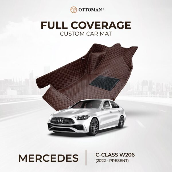 Mercedes Benz C-Class W206 (2022-Present) Ottoman Car Mat