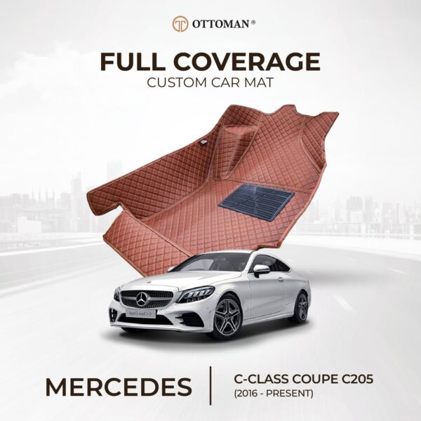 Mercedes Benz C-Class Coupe C205 (2016-Present) Ottoman Car Mat