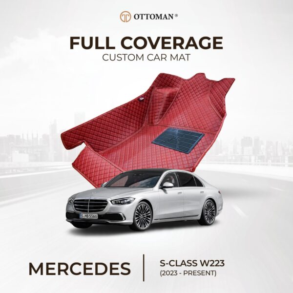 Mercedes Benz S-Class W223 (2023-Present) Ottoman Car Mat