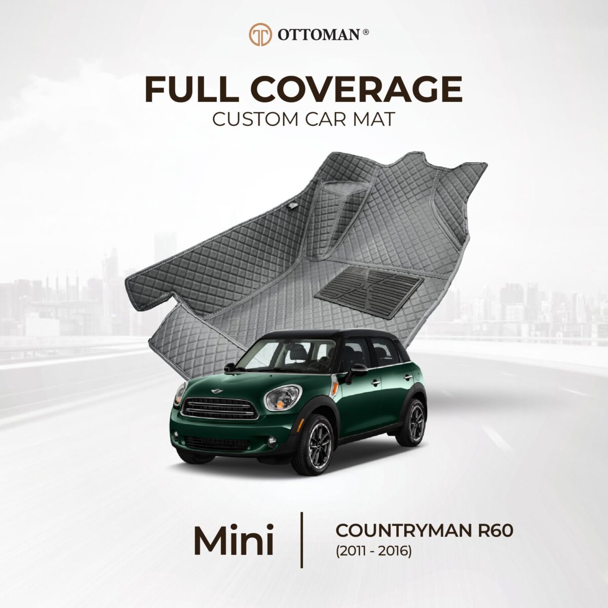 Mini Countryman F60 (2017-2023) Ottoman Car Mat - Image 1
