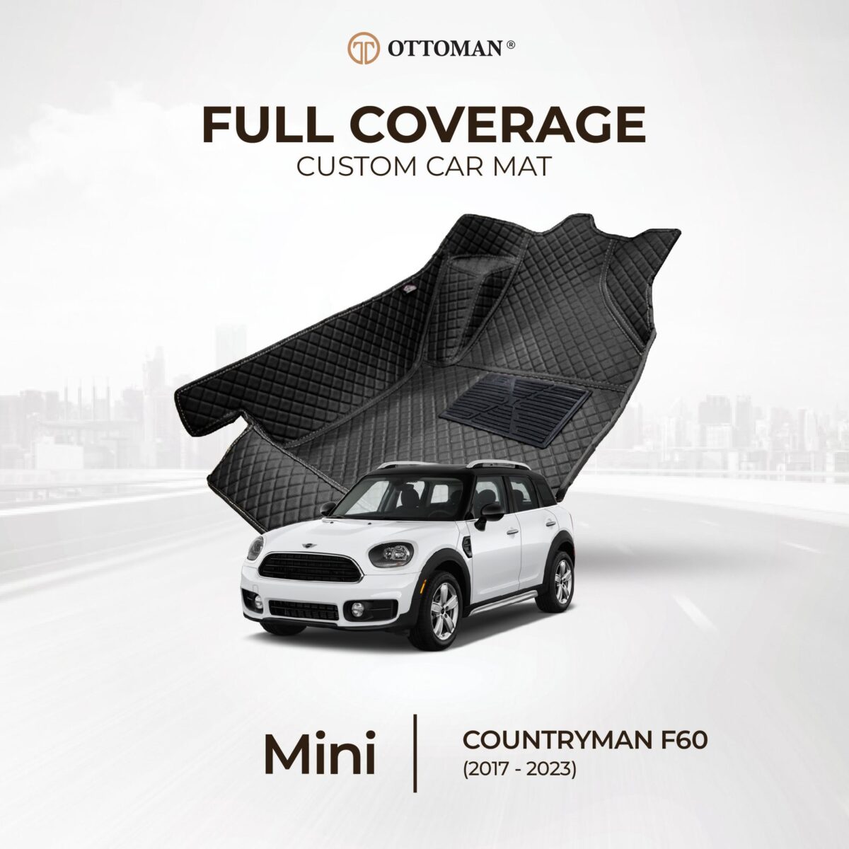 Mini Countryman R60 (2011-2016) Ottoman Car Mat - Image 1
