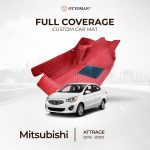 Mitsubishi Attrage (2012-2020) Ottoman Car Mat