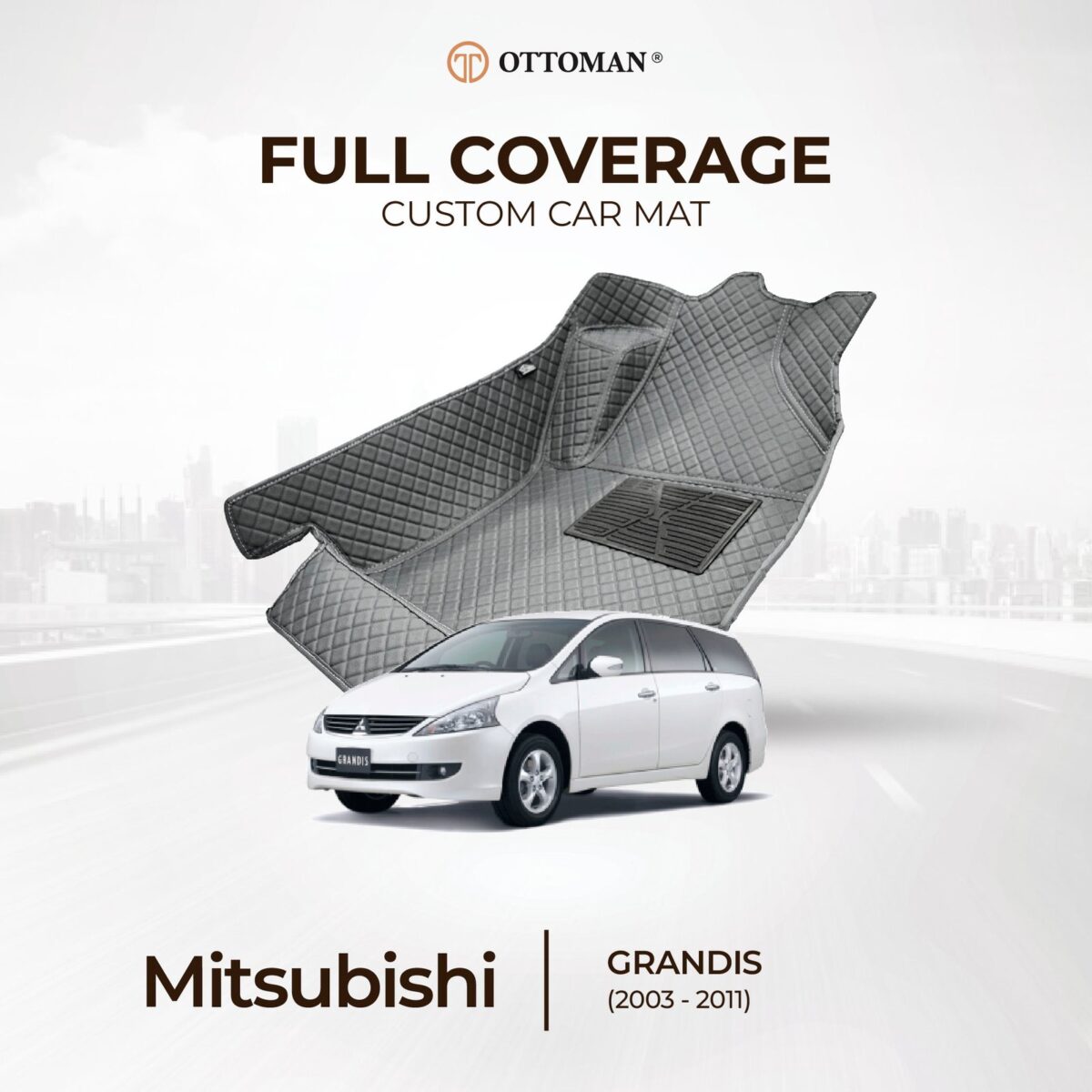 Mitsubishi Grandis (2003-2011) Ottoman Car Mat - Image 1