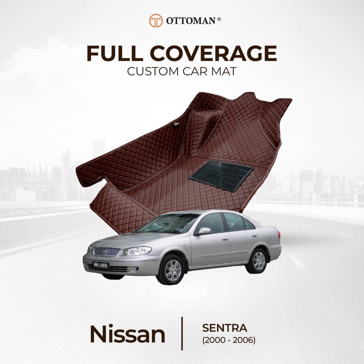 Nissan Sentra (2000-2006) Ottoman Car Mat - Image 1