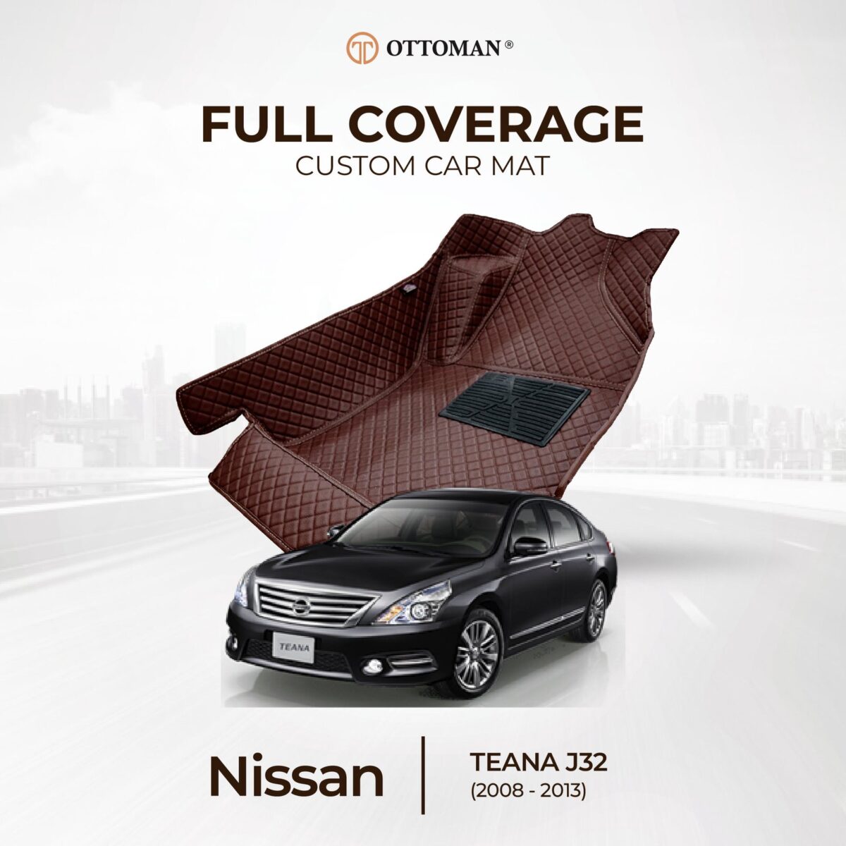 Nissan Teana J32 (2008-2013) Ottoman Car Mat - Image 1