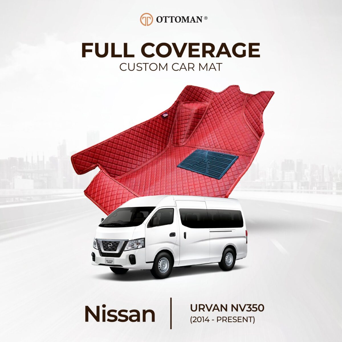Nissan Urvan NV350 (2014-Present) Ottoman Car Mat - Image 1