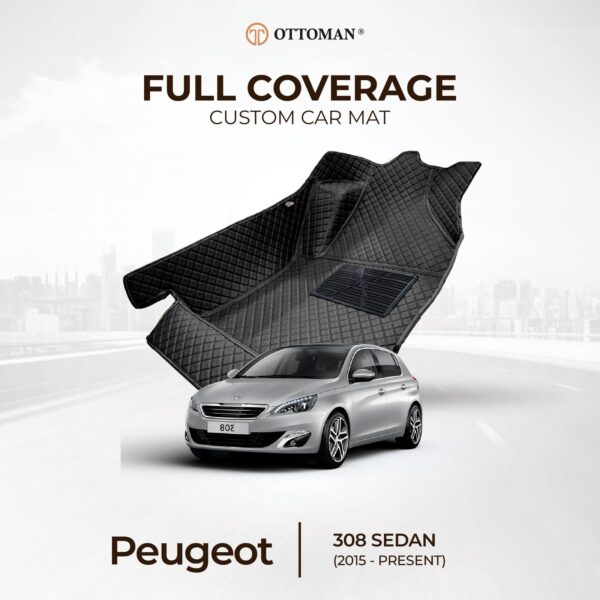 Peugeot 308 Sedan (2015-Present) Ottoman Car Mat