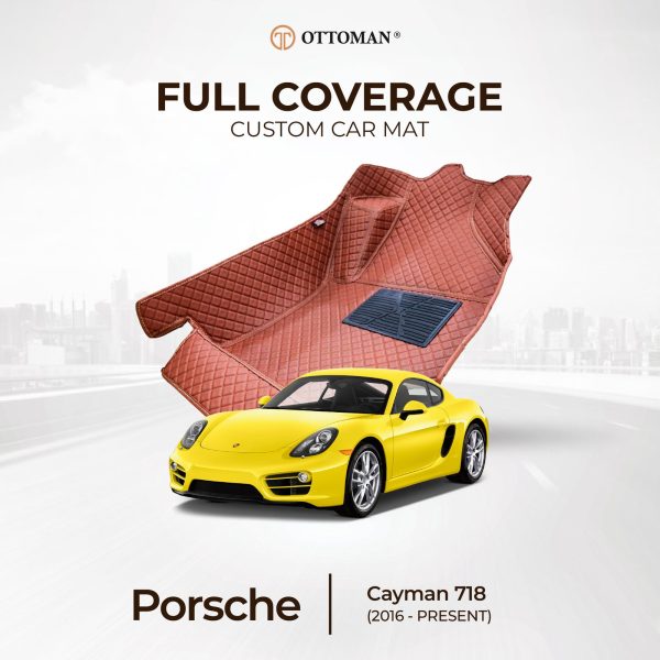 Porsche Cayman 718 [982] (2016-Present) Ottoman Car Mat