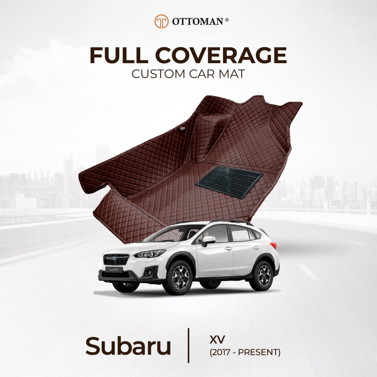 Subaru XV (2017-Present) Ottoman Car Mat - Image 1