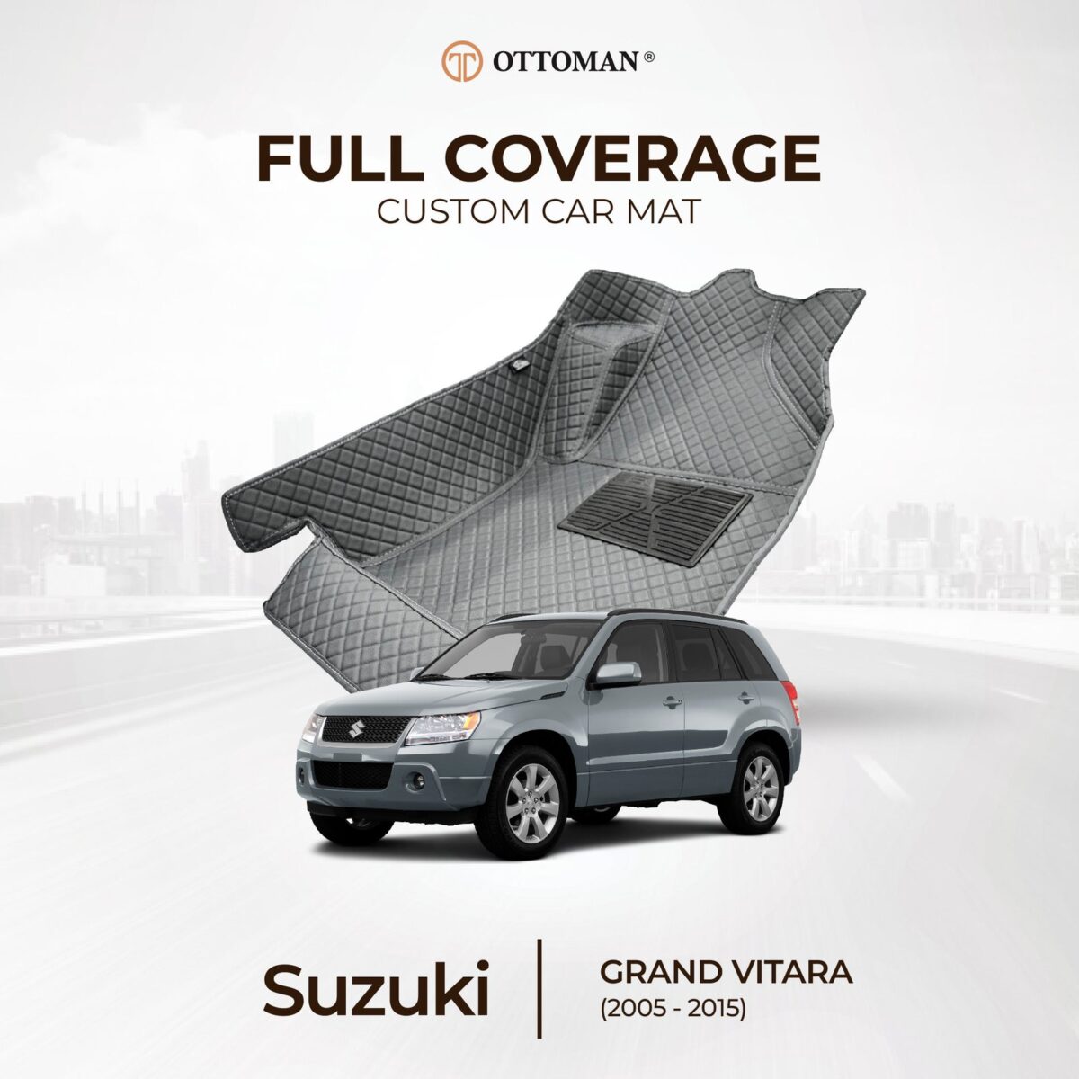 Suzuki Grand Vitara (2005-2015) Ottoman Car Mat - Image 1