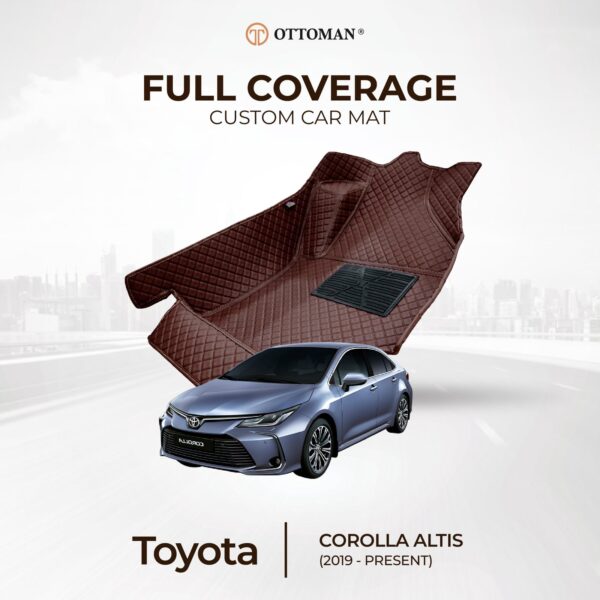 Toyota Corolla Altis (2019-Present) Ottoman Car Mat