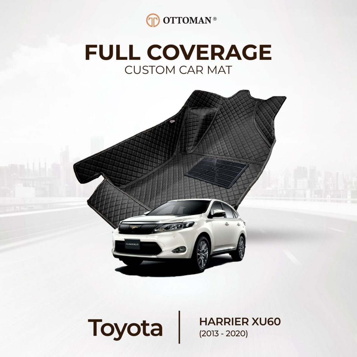 Toyota Harrier XU60 (2013-2020) Ottoman Car Mat - Image 1