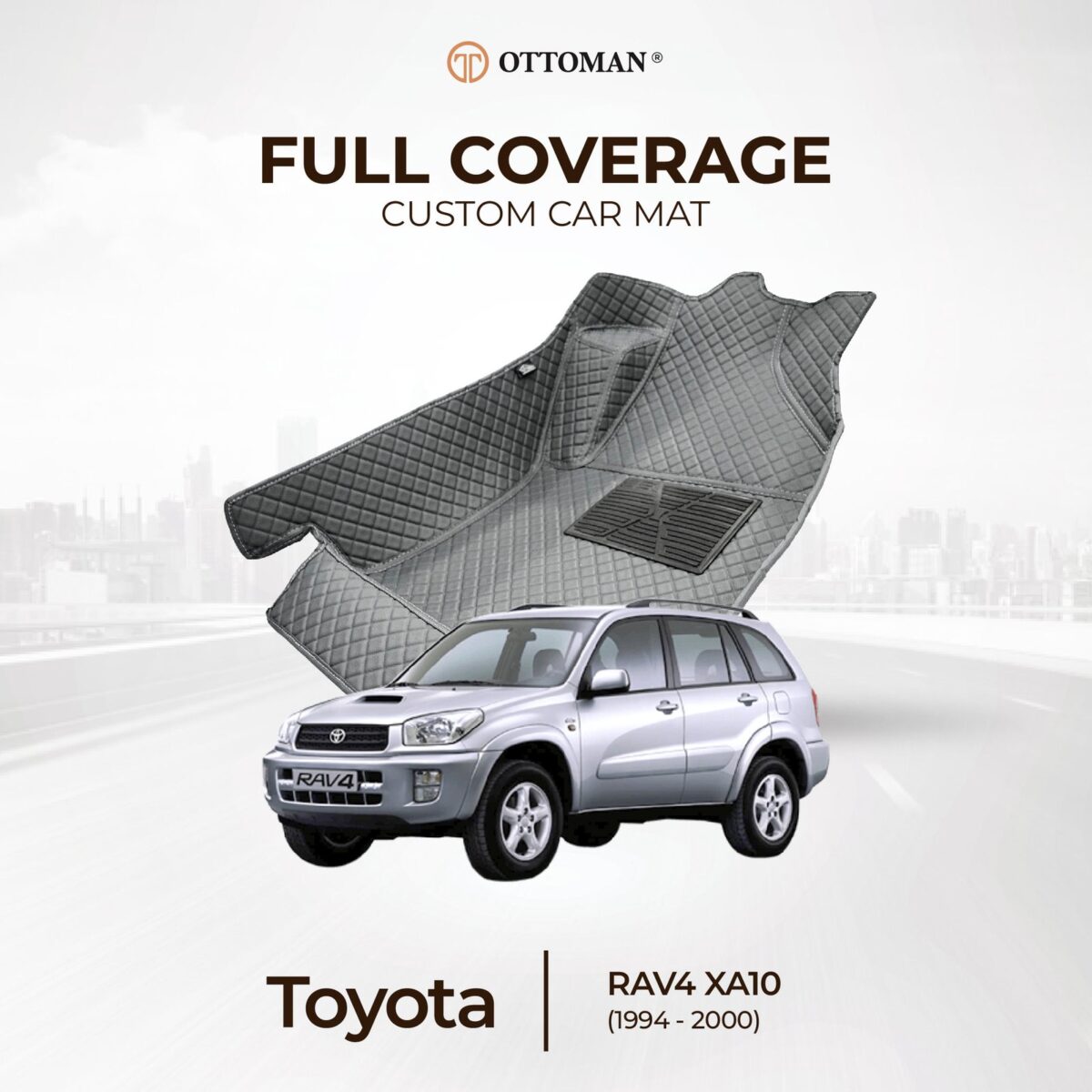 Toyota Rav 4 XA10 (1994-2000) Ottoman Car Mat - Image 1