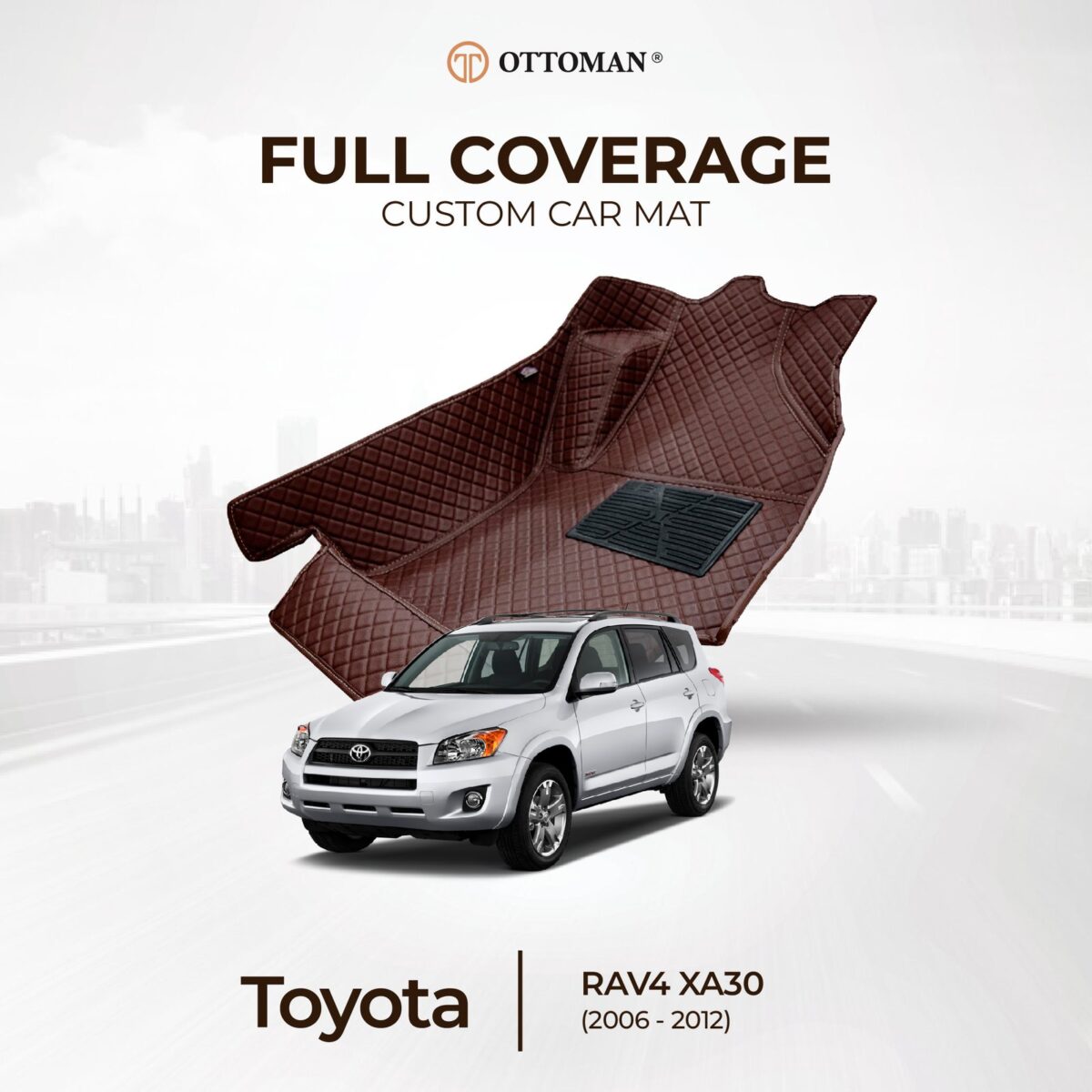 Toyota Rav 4 XA30 (2006-2012) Ottoman Car Mat - Image 1