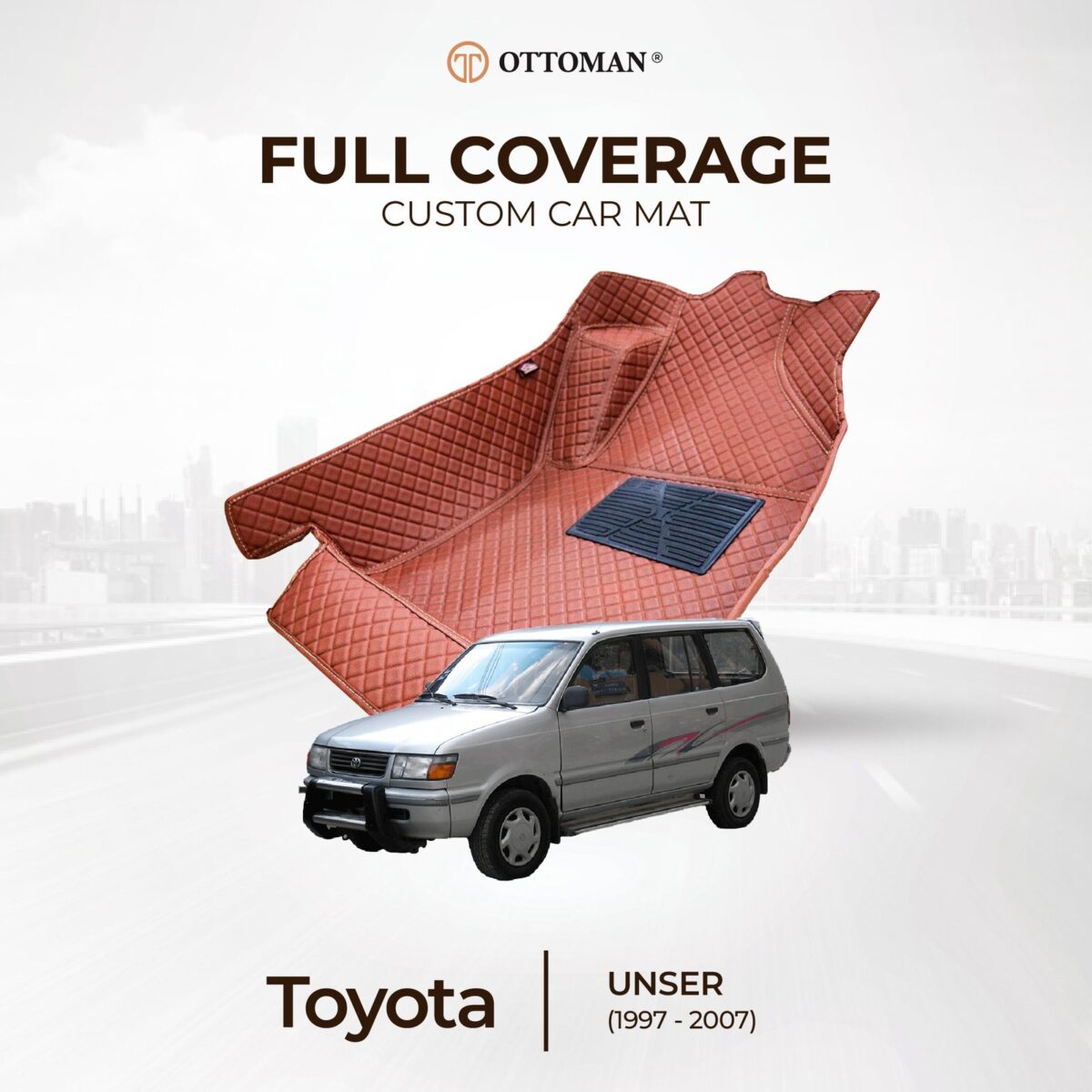 Toyota Unser (1997-2007) Ottoman Car Mat - Image 1