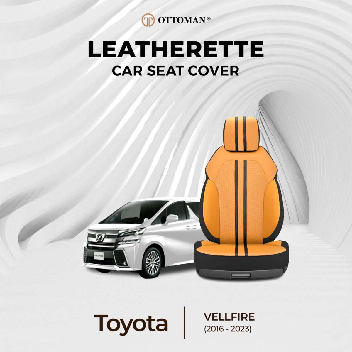 Toyota Vellfire (2016-2023) Ottoman Seat Cover - Image 1