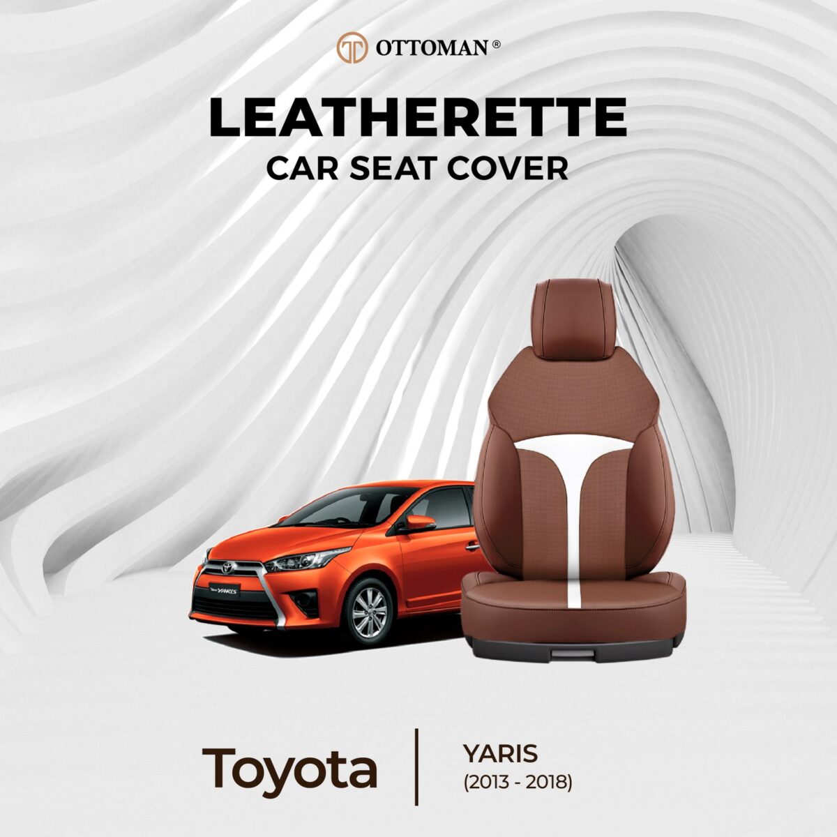 Toyota Yaris (2013-2018) Ottoman Seat Cover - Image 1