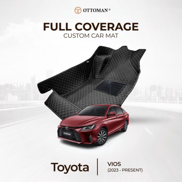 Toyota Vios (2023-Present) Ottoman Car Mat