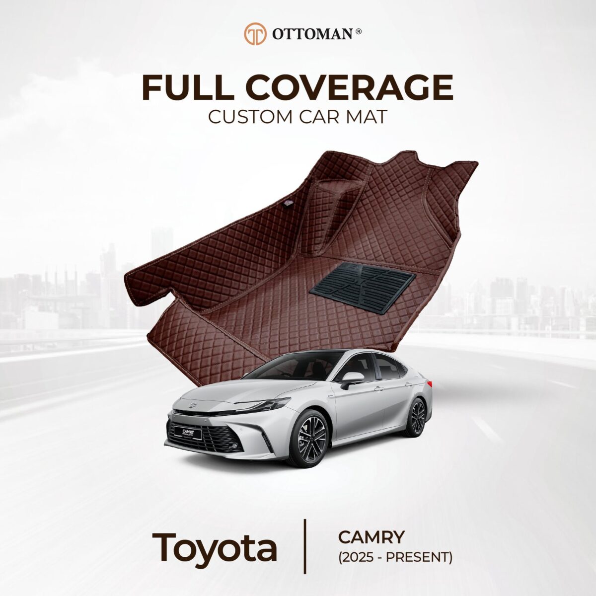 Toyota Camry (2025-Present) Ottoman Car Mat - Image 1