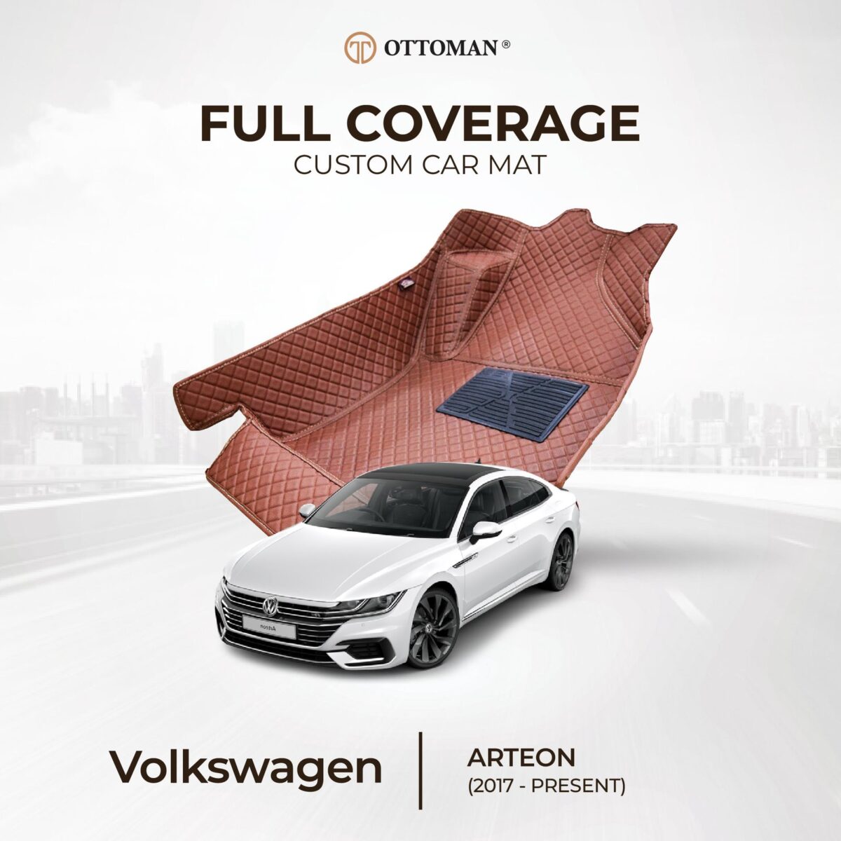 Volkswagen Arteon (2020-Present) Ottoman Car Mat - Image 1