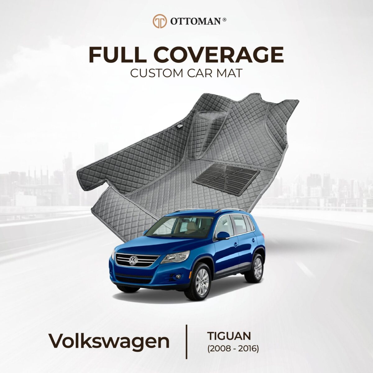 Volkswagen Touran (2015-2020) Ottoman Car Mat - Image 1