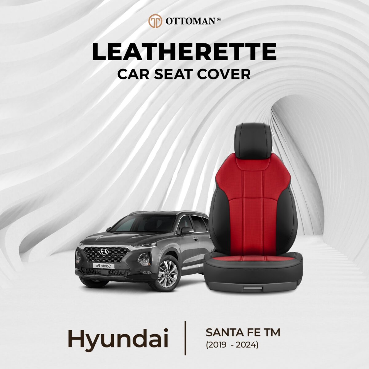Hyundai Santa Fe TM (2019-2024) Ottoman Car Mat - Image 1