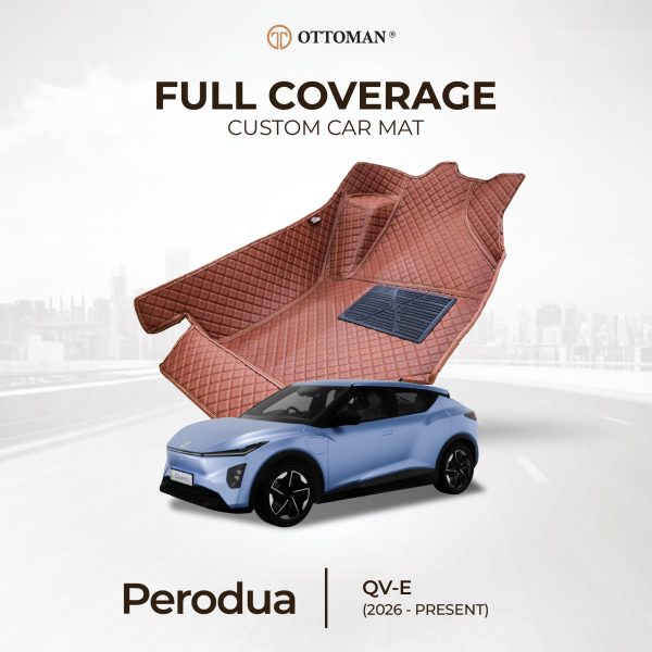 Perodua QVE (2025-Present) Ottoman Car Mat