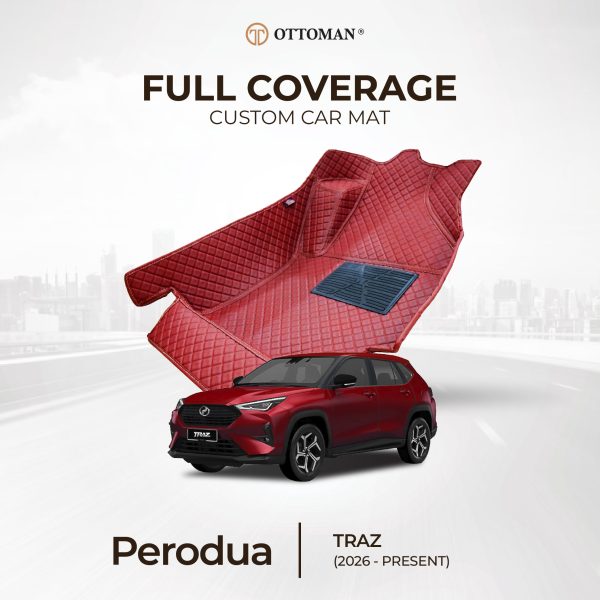 Perodua Traz (2025-Present) Ottoman Car Mat