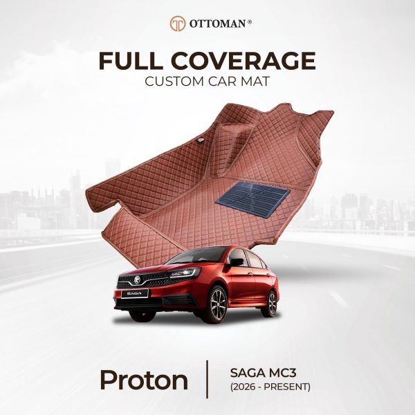 Proton Saga MC3 (2025-Present) Ottoman Car Mat